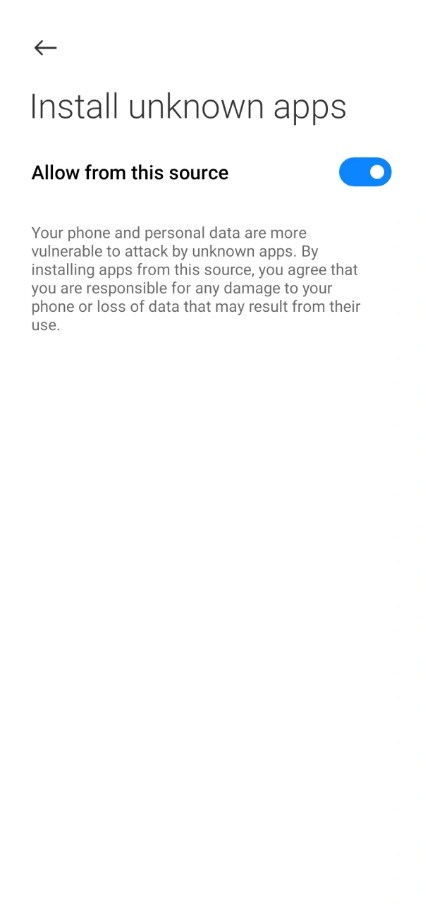 Enable permissions and finish the Aviator App Android installation in India.